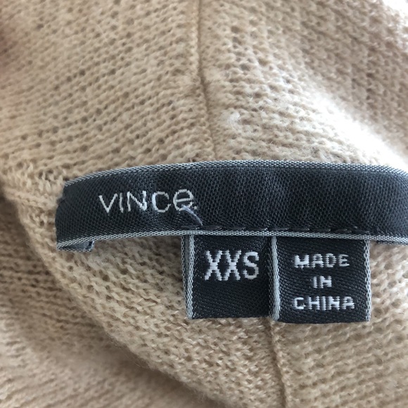 Vince waterfall cardigan with pockets. - Picture 3 of 4